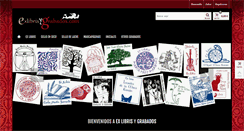Desktop Screenshot of exlibrisygrabados.com